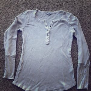 Splendid white thermal top, size M
